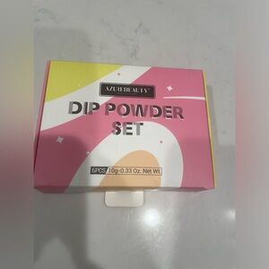 NEW AZURE BEAUTY 6 Piece Nail Dip Powder Set